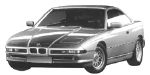 BMW E31 B1E24 Fault Code